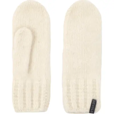Devold Nansen Wool Mitten Offwhite