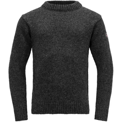 Devold Nansen Wool Sweater Anthracite