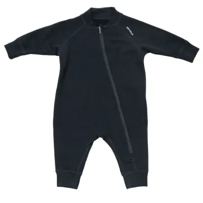 Devold Nibba Merino Playsuit Baby Ink