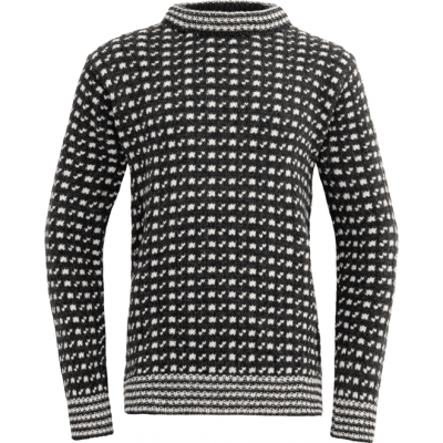 Devold Unisex Original Islender Wool Sweater Anthracite/Offwhite