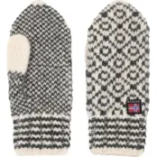 Devold Svalbard Wool Mitten Offwhite/Anthracite