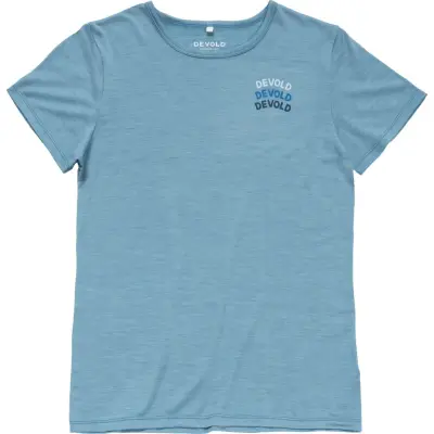 Devold Women's Active Devold Legacy Tee Skyblue