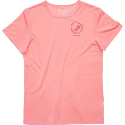 Devold Women's Active Spring Tee Apricot
