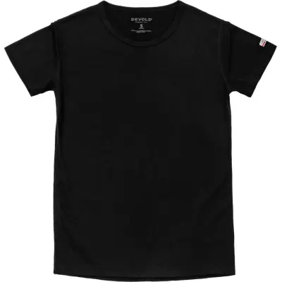 Devold Women's Breeze Plus Merino 200 T-Shirt Black