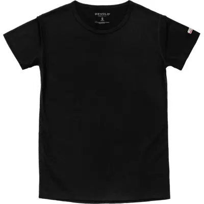 Devold Women's Breeze Plus Merino 200 T-Shirt Black