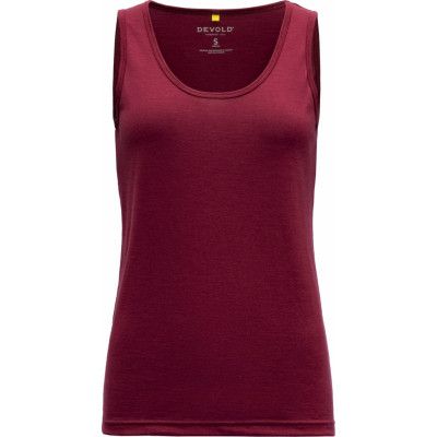 Devold Women's Eika Merino 150 Tank Beetroot