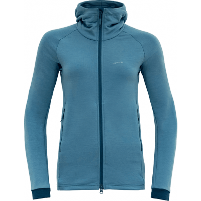 Devold Women's Nibba Merino Jacket Hood Moon