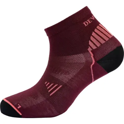 Devold Women's Running Merino Ankle Sock Beetroot