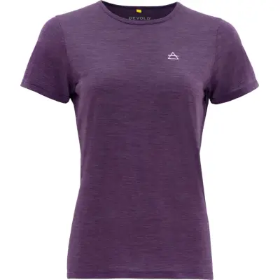 Devold Women's Valldal Merino 130 Tee Lilac