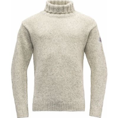 Devold Unisex Nansen Wool High Neck Grey Melange