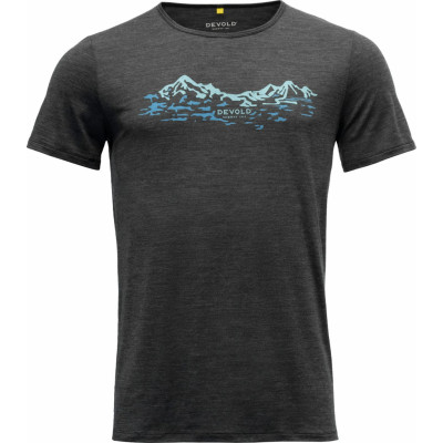 Devold Men's Utladalen Merino 130 Tee Anthracite