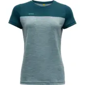Devold Norang Woman Tee Pond/Cameo Melange