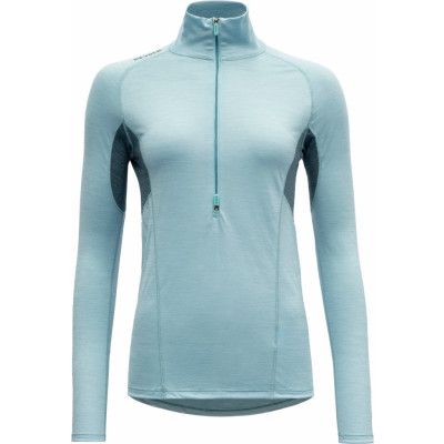Devold Running Woman Zip Neck Cameo