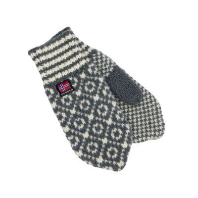 Devold Svalbard Mittens Hindberry/Offwhite