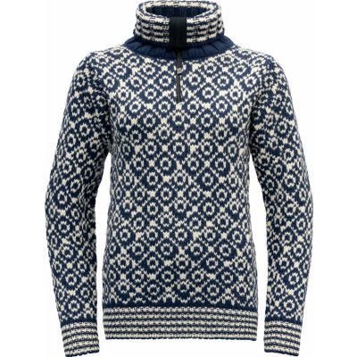 Devold Unisex Svalbard Wool Zip Neck  Night