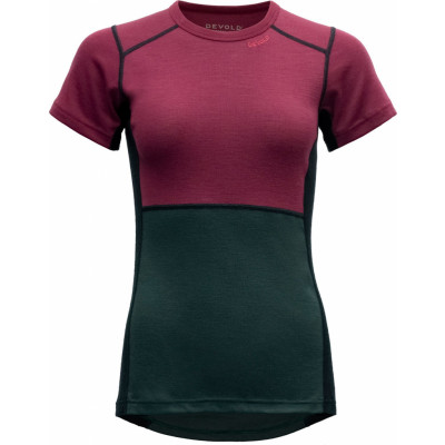 Devold Women's Lauparen Merino 190 T-Shirt Beetroot