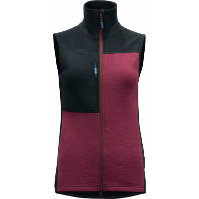 Devold Women's Nibba Hiking Vest Ink/Beetroot