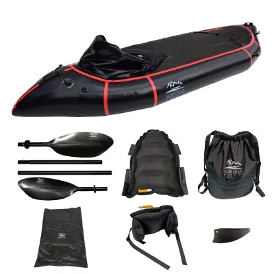 Saimaa Kayaks Packraft Adventure Svart