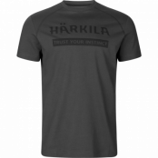 Härkila Logo T-Shirt 2-pack - Duffel green/Phantom