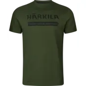 Härkila logo T-shirt 2-pack Green/Phantom