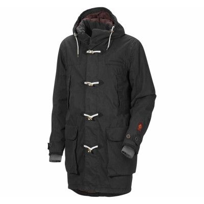 John Usx  Duffelcoat, Black, L,  Didriksons