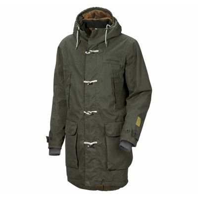 John Usx  Duffelcoat, Cypress Green, Xs,  Didriksons