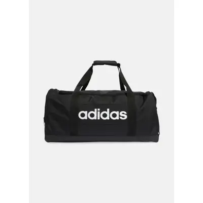 Linear Duffel M, Black/Black/White, No Size,  Sportbagar