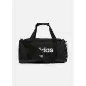 Linear Duffel S, Black/Black/White, No Size, Sportbagar