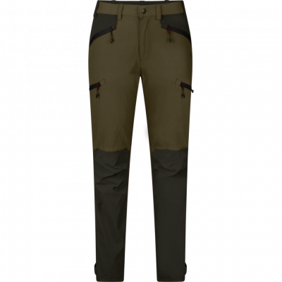 Seeland Larch Stretchbyxor Grizzly brown/Duffel Green - Dam