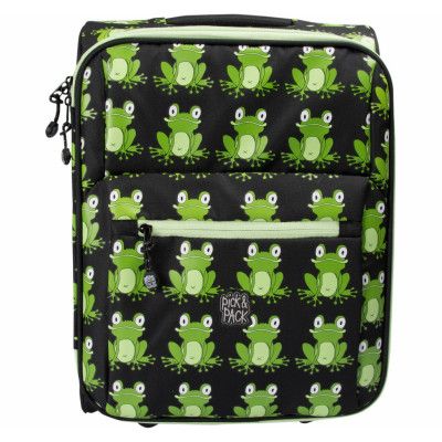 Trolley Frog, Black, No Size,  Skolväskor