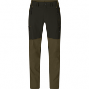 Seeland Men's Outdoor Stretch Trousers Grizzly Brown/Duffel Green