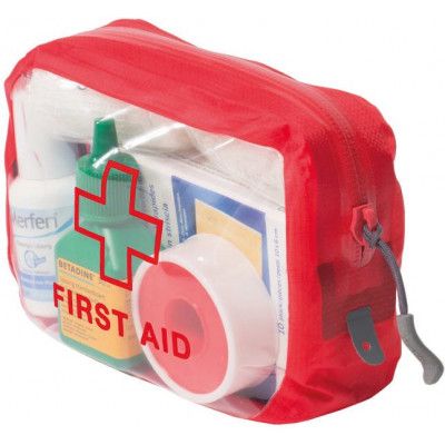Exped Clear Cube First Aid S Red