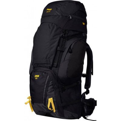Bergans Alpinist V6 Medium 110 L Black/Waxed Yellow