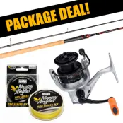 Daiwa Fuego 8´6"+ Abu Garcia Max STX haspelset med flätlina