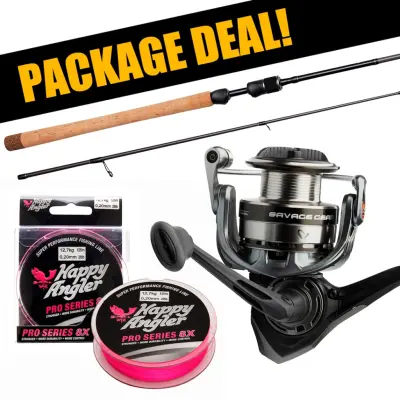 Kinetic Patron 7´ + Savage Gear SG4 haspelset med flätlina