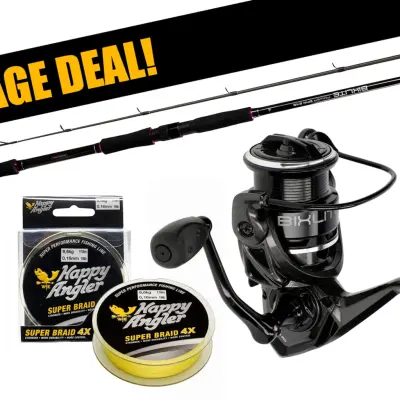 Mikado Bixlite Power haspelset med flätlina