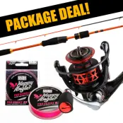 Patriot Fireball Pro 6´6"+ Ambidex Air haspelset med flätlina