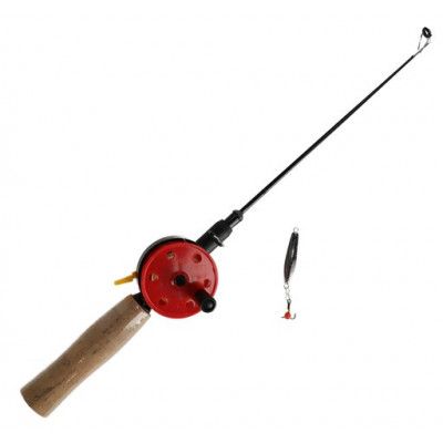 Pimpelset Ice, Black/Red, Onesize,  Fiskespön