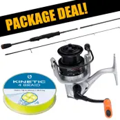 Savage Gear SG2 + Abu Garcia Max STX UL haspelset med flätlina