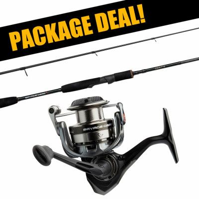 Savage Gear SG4 + XLNT3 haspelset HAPPY DAYS SPECIAL