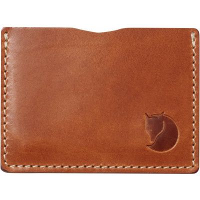 Fjällräven Övik Card Holder Leather Cognac