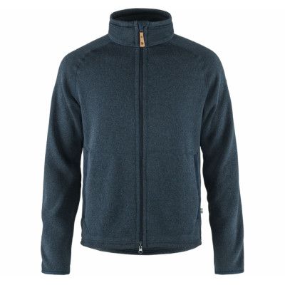Övik Fleece Zip Sweater M, Navy, L,  Fjällräven