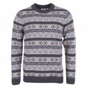 Övik Folk Knit Sweater, Dark Grey, M,  Fjällräven