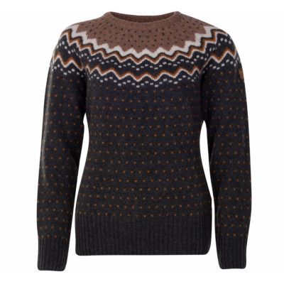 Övik Knit Sweater W, Deep Forest, L,  Fjällräven