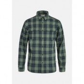 Övik Travel Shirt Ls M, Dark Navy-Patina Green, 2xl,  Vandringsskjortor