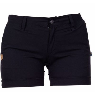 Abisko Stretch Shorts W, Black, 34