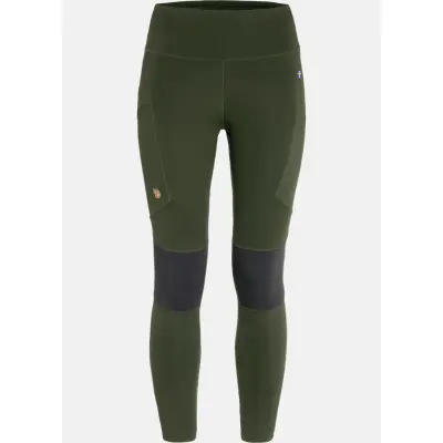 Abisko Trekking Tights Pro W, Deep Forest-Iron Grey, M,  Långa Tights