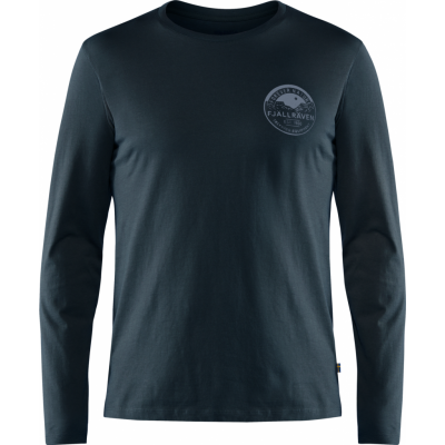 Fjällräven Forever Nature Badge Ls T-shirt Dark Navy