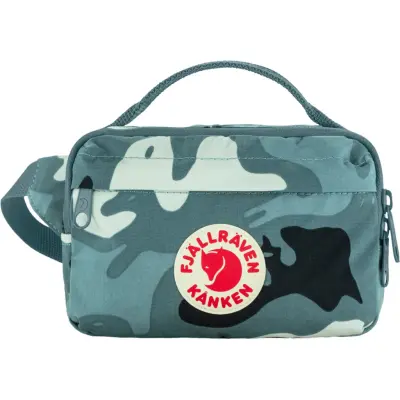 Fjällräven Kånken Graphics Hip Pack Nimbus Blue-hidden Animals