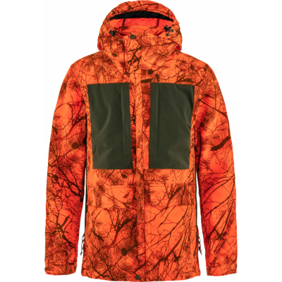 Fjällräven Lappland Hybrid Jacket Orange Multi Camo-Deep Forest